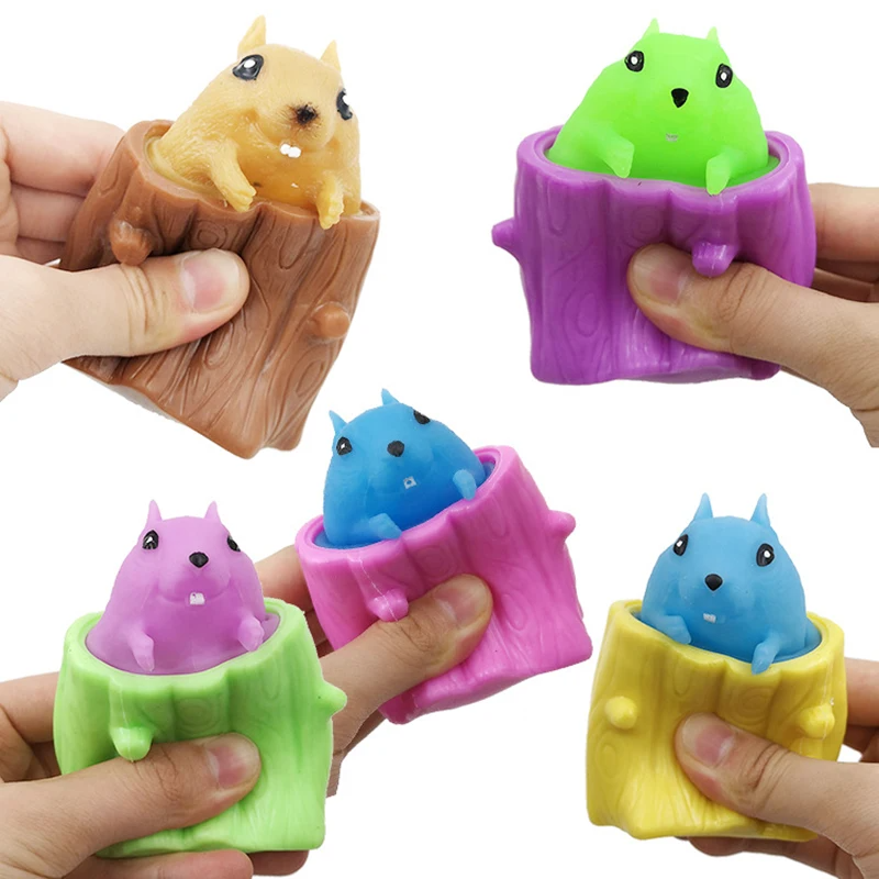 Squishy Ardilla (3 Unidades)