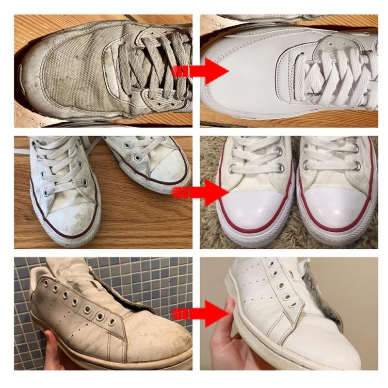 Crema limpiadora zapatos extra blancos