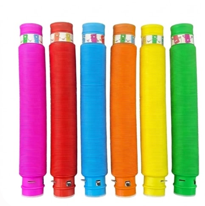 Tubos Poppers Con Luz (6 Unidades)